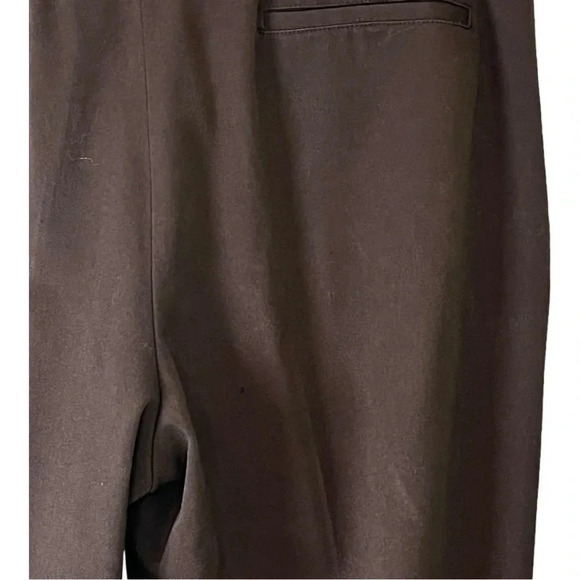 Rafaella‎ Flat Front Brown Pants Trousers Pockets Women Plus Size 14 - Picture 5 of 8